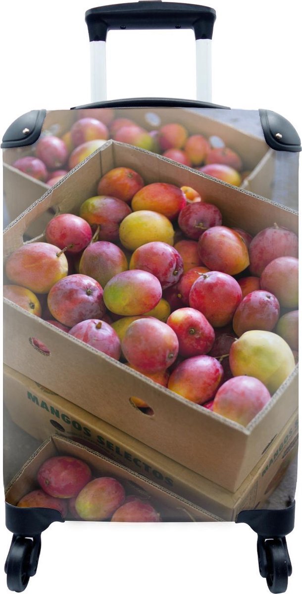 Valise - Coffre - Fruit - Mango - 35x55x20 cm - Bagage à main - Trolley |  bol.com