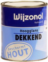 Wijzonol Vakverf Papyruswit 9135 Hoogglans - 0,75 Liter