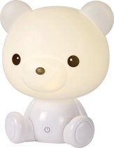 Ariko XL Beer Tafellamp Kinderkamer Babykamer - Nachtlampje - LED Dimbaar - 3 Step Dim - Wit - teddybeer