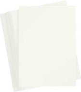 Karton - ivoor - A6 - 10,5x14,8cm - 180 grams - Creotime - 100 vellen