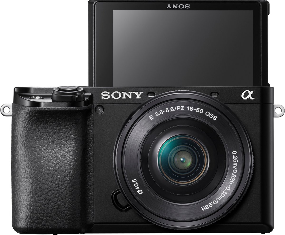 Bol.com Sony A6100 + E PZ 16-50mm f/3.5-5.6 OSS - Zwart aanbieding