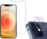 Geschikt voor iPhone 12 Screen Protector Glas en Camera Screenprotector