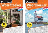 Puzzelsport - Puzzelboekenset - Woordzoeker 2* & Woordzoeker Special 3*  - Nr.1