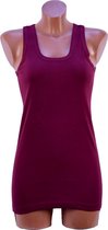 3 Pack Dames spaghetti camisole - 100% Katoen - Zwart - Maat XL