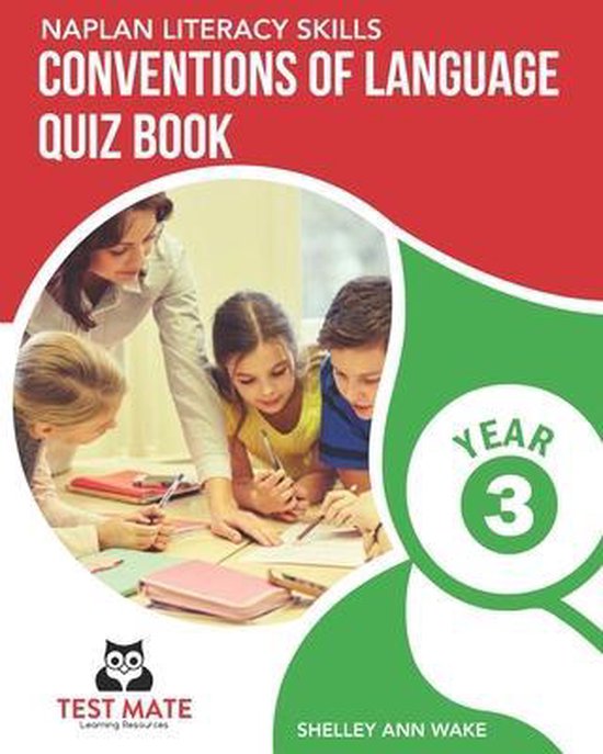 NAPLAN LITERACY SKILLS Conventions of Language Quiz Book Yea ... - cover