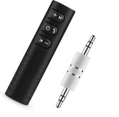 GadgetBay Draadloze Bluetooth Adapter Muziek ontvanger 3.5mm headphone Jack - Carkit Auto