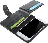 GadgetBay Portemonnee Bookcase hoesje iPhone 6 6s extra groot Lederen wallet Leer