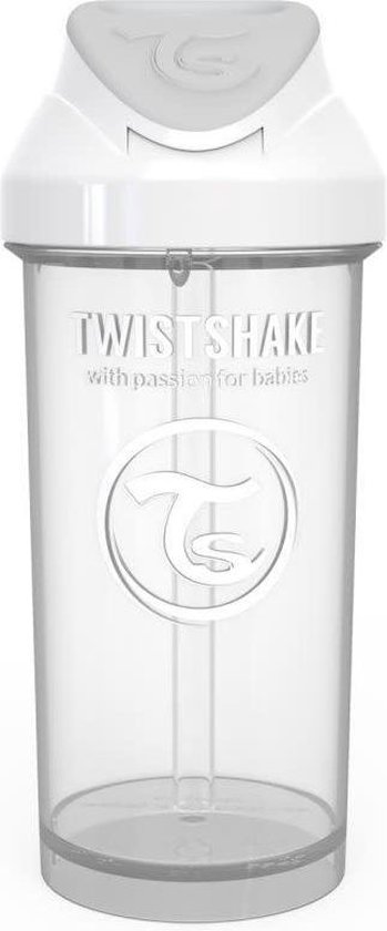 Foto: Twistshake straw cup 360 ml drinkfles drinkfles met rietje drinkfles kinderen baby rietjesbeker