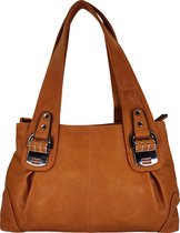 Eleganci Schoudertas camel