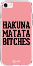 Casetastic iPhone 7 Hoesje / iPhone 8 / iPhone SE - Softcover met Design - Hakuna Matata Bitches Print