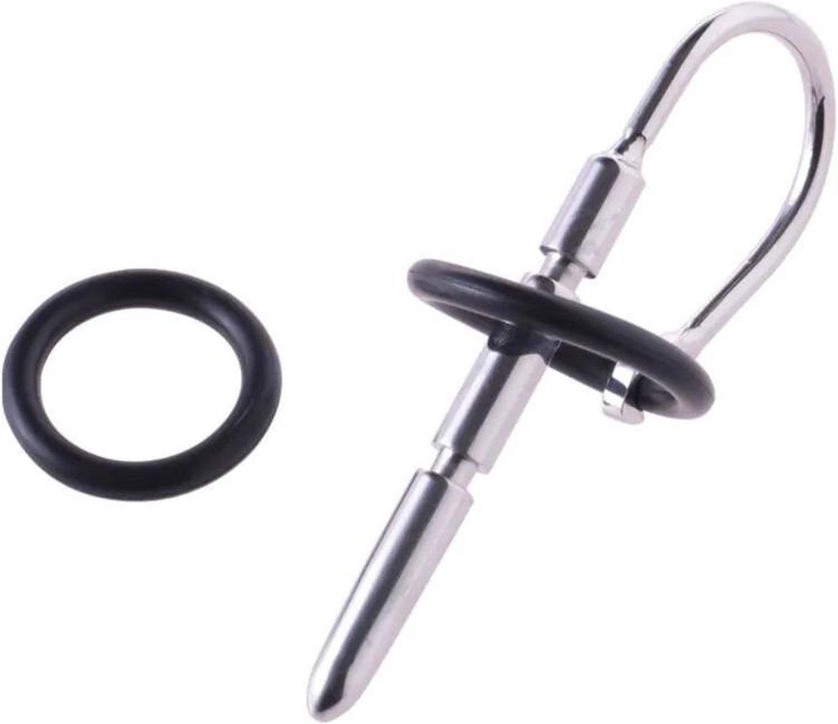 Goedkoopste Stainless Steel | Silicone Urethral Stretcher - Half Dump