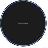BAIK Qi Wireless Charger met LED 10 watt fast charger - Qi lader Pad - Draadloze oplader - iPhone - 13 / 12 / 11 / X / XR - Opladen Iphone - Opladen Samsung - S21 / S20 / S10 - Huawei - Airpods 2 / Galaxy Buds - Apple Watch - chargeur - Oplaadstation