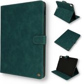 Samsung Galaxy Tab S7 FE & Tab S7 Plus 12.4 inch (2021) Hoes Emerald Green - Casemania Book Case met Magneetsluiting