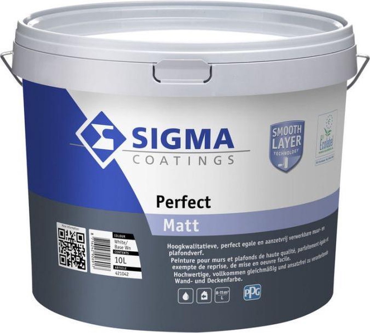 Sigma Perfect Matt / Expert Supermatt 12,5L Wit
