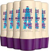 Aussie 3 Minute Miracle Moisture Haarmasker Conditioner - Voordeelverpakking - 6 x 250 ml