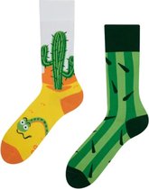 Onfeet - missmatch - sokken - woestijn - cactus - katoen