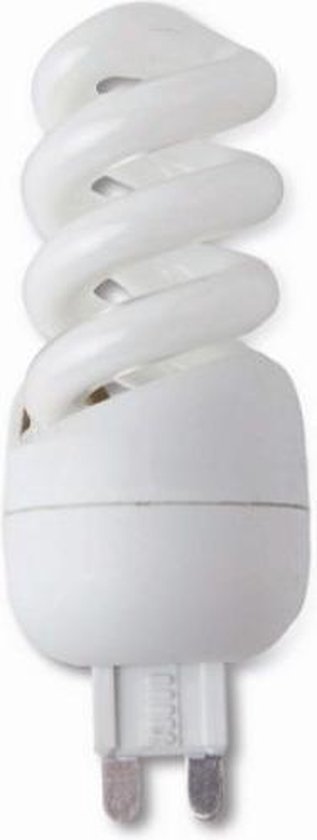 Toplux Spaar Spiraal Lamp G9 koel wit daglicht kleur