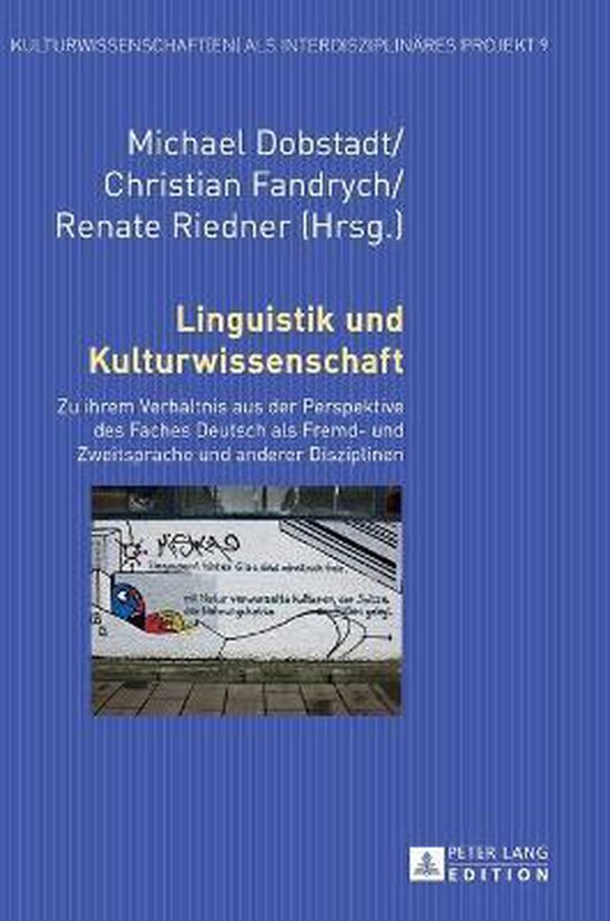 Linguistik und Kulturwissenschaft - cover