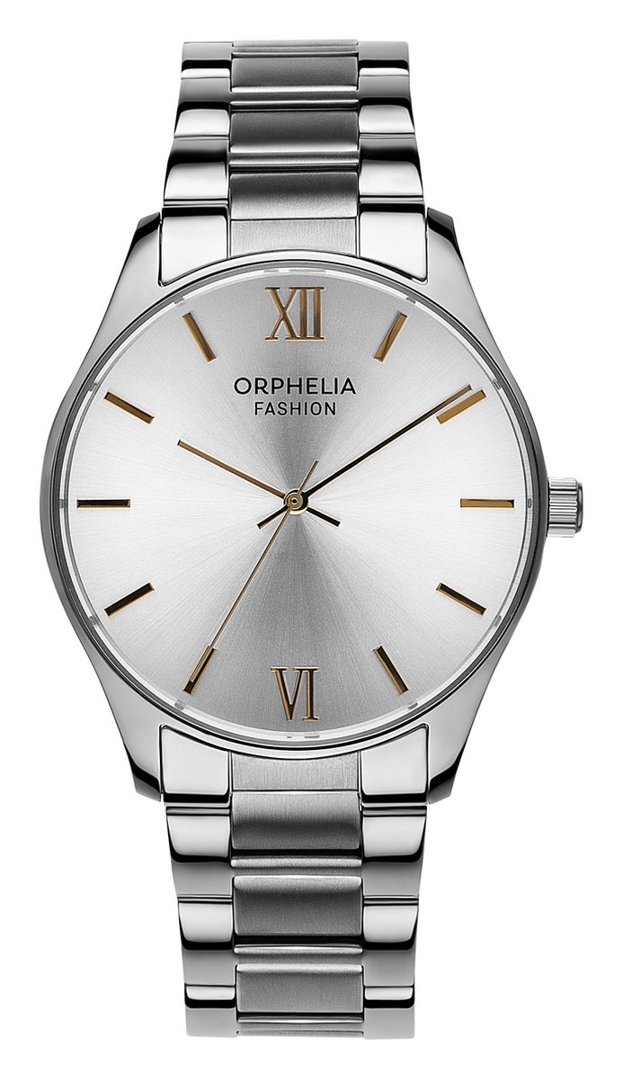 Orphelia Fashion OF764900 - Horloge - RVS - Zilverkleurig - 38 mm