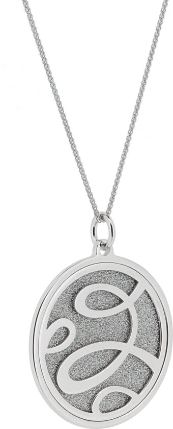 Orphelia Silver 925 ZH-7096 Pendentif à deux couches de paillettes