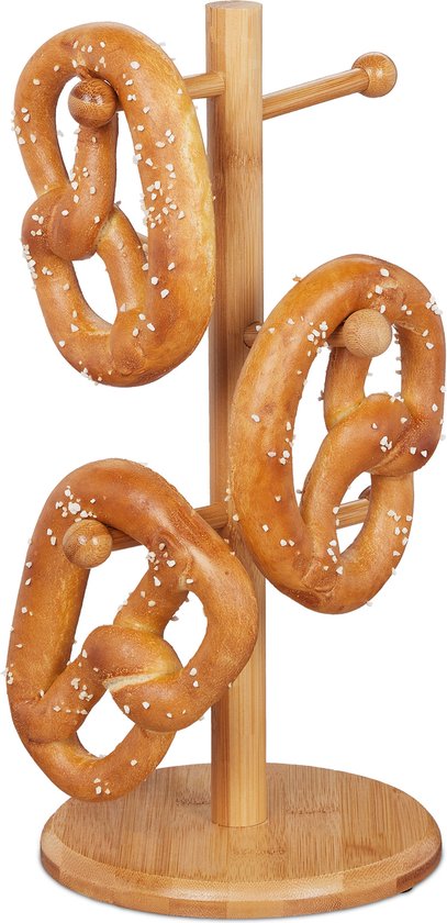 pretzelstandaard voor de ontbijttafel