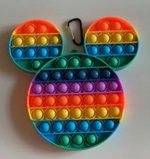 Pop it XL | fidget toy | groot formaat | rainbow Mickey Mouse