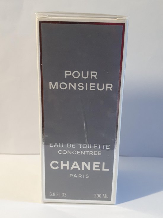 chanel pour monsieur eau de toilette concentree