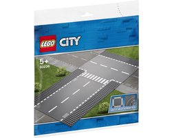 foto van LEGO City Rechte en T-splitsing - 60236
