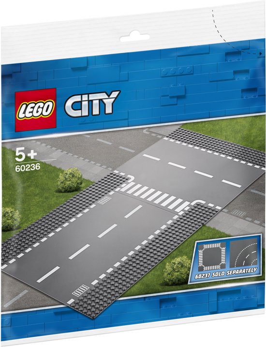 LEGO City Rechte en T-splitsing - 60236