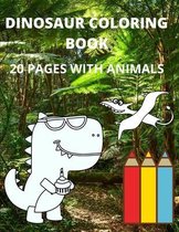 Dinosaur Coloring Book For Kids And Adults