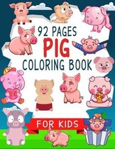 Pig Coloring Book For Kids