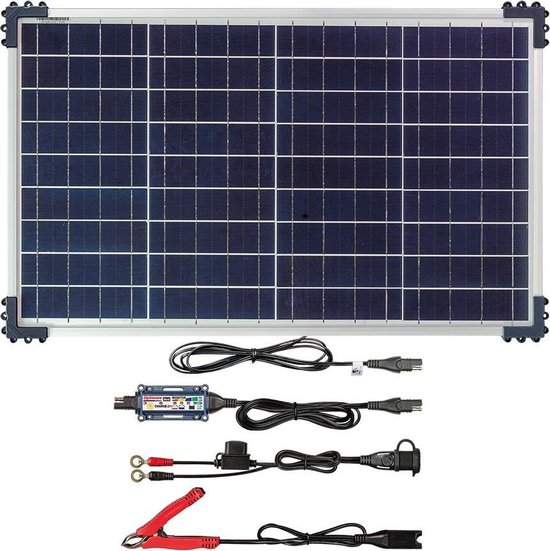 Tecmate Optimate Solar 40W Zonnepaneel Druppellader 3,3A - 12V Acculader Druppellader Motor / Scooter