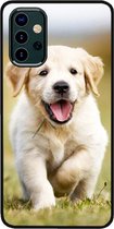 - ADEL Siliconen Back Cover Softcase Hoesje Geschikt voor Samsung Galaxy A32 - Labrador Retriever Hond