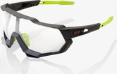 100% Speedtrap Fietsbril - Photochromic Lens - Soft Tact Cool Grey