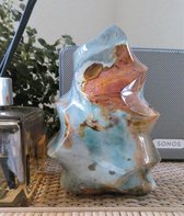 You Rock - Vlam sculptuur Aqua - Polychroom Jaspis - terug naar je dromen