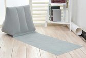 Opblaasbaar Ligbed – Compacte & Comfortabele Strandmat – Grijs