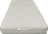 Bedworld Matras 100x200 cm - Matrashoes met rits - Koudschuim - Stevig Ligcomfort - Eenpersoons