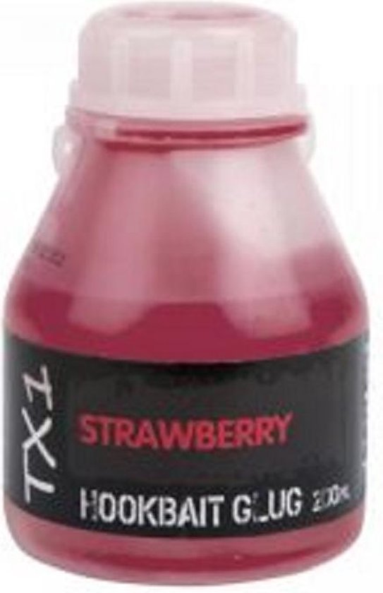 Shimano TX1 Hookbait Dip Glug 200ml - Smaak : Strawberry — afbeelding 2