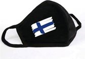 GetGlitterBaby - Katoen Mondkapje  / Wasbaar Mondmasker - Finland / Finse Vlag