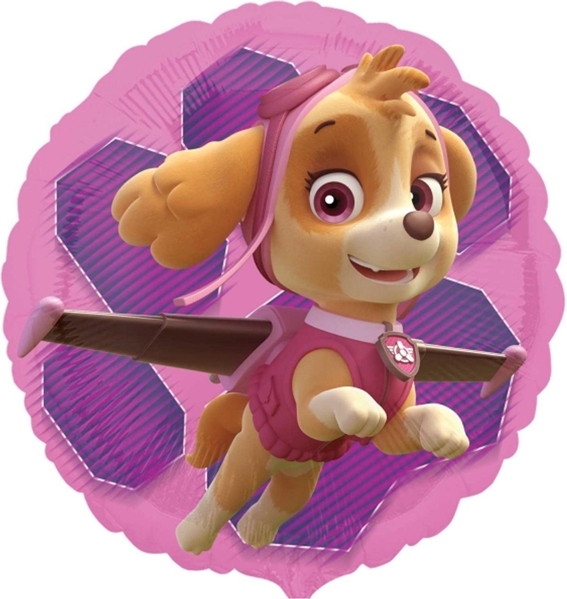 PAW Patrol - Ballon - Folie - Skye & Everest - 43cm - Roze - 1 stuks