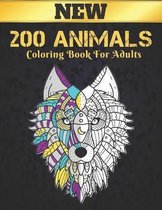 Animals New Coloring Book For Adults