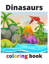 Dinosaurs coloring book: Dinosaur Coloring Book for Kids and adults