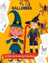 Halloween 1st 2nd 3rd Grade Activity Book