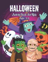 Halloween Activity Book for Kids Ages 2-5