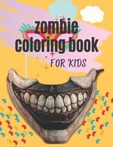 Zombie coloring book for kids