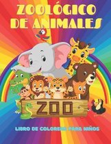 ZOOLOGICO DE ANIMALES - Libro De Colorear Para Ninos