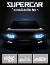 SuperCar Coloring Book For Adults