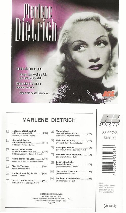 Marlene Dietrich
