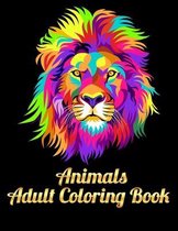 Animals Adult Coloring Book