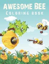 Awesome Bee Coloring Book